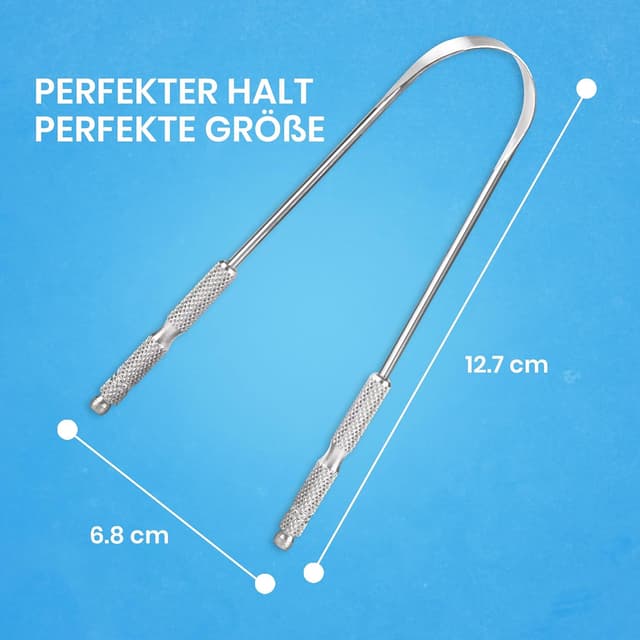 Detalle 2 de HOKIN Zungenschaber Edelstahl 1Pcs