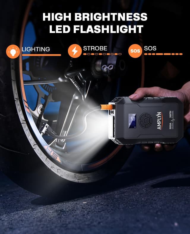 Thumbnail 6 de AMPLYN 5000A 5000A Car Jump Starter