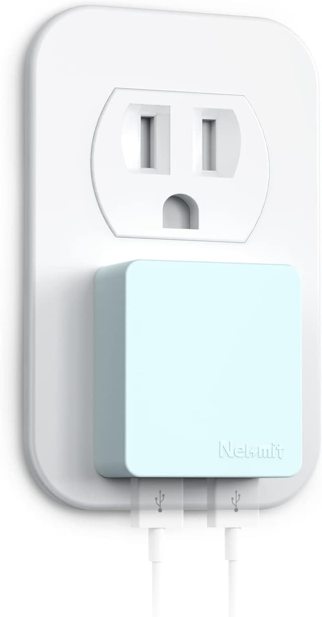 Thumbnail 6 de Nekmit Dual Port Ultra Thin USB Wall Charger