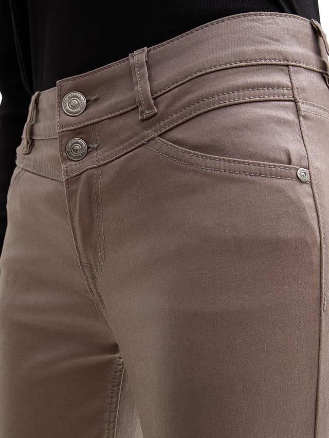 Detalle 2 de TOM TAILOR 1044687 Jeans da donna con chiusura a cerniera e bottoni