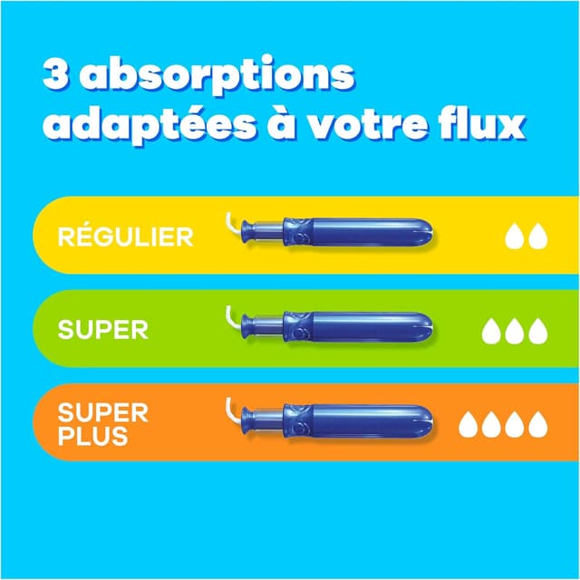 Thumbnail 5 de Tampax Compak Pearl 72 tampons Super Plus 🩸