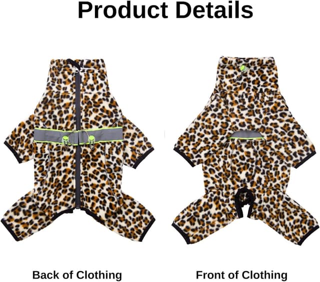 Detalle de Dog winter fleece coat XL