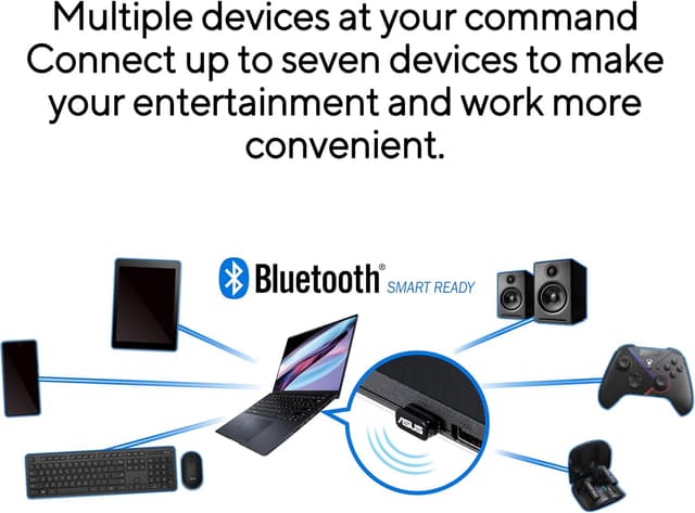 Detalle 2 de Bluetooth 5.4 Dongle Adapter ASUS USB-BT540