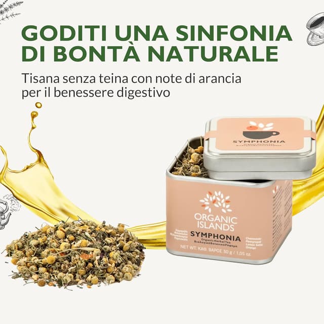 Thumbnail 1 de Organic Islands Kräuterteeblätter Symphonia Kräutertee