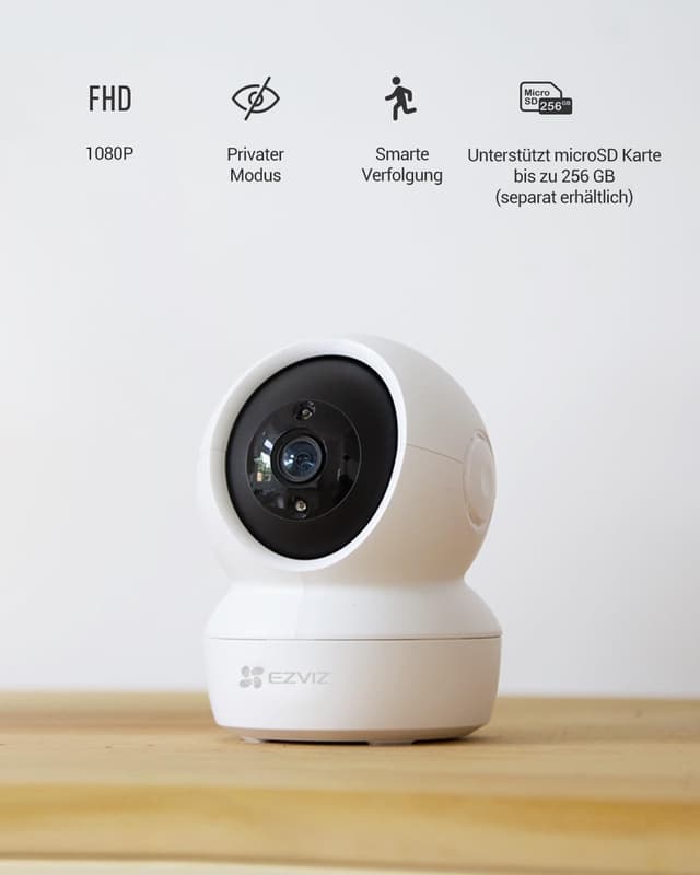 Detalle 2 de EZVIZ C6N 1080P WLAN IP Kamera
