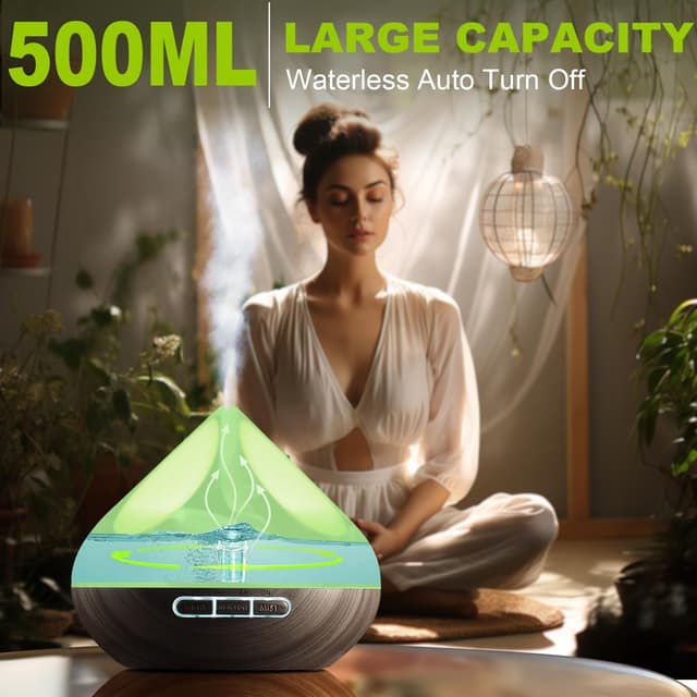Detalle de VitezTab aroma diffuser humidifier 500ml