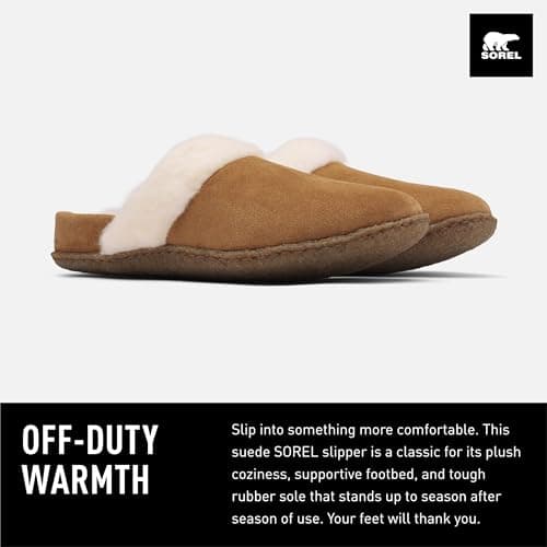 Detalle 2 de Sorel NAKISKA SLIDE II Pantuflas Mujer 🖤