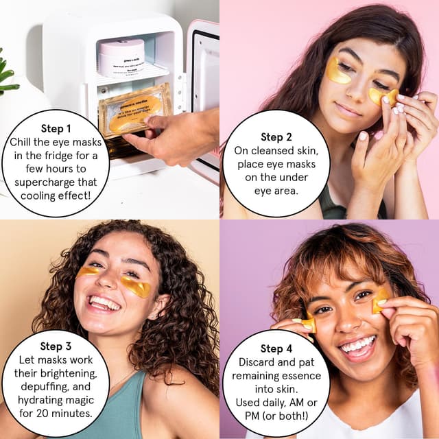 Detalle de grace & stella Under Eye Masks, 24 Pairs