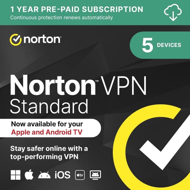 Imagen de Norton VPN Standard 5 devices 1 year en OfertitasTOP