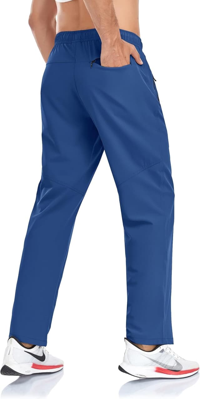 Thumbnail 6 de Rapoo Men’s Lightweight Pants with Zipper Pockets (Quick Dry 4-Way Stretch Workout & Travel Pants)