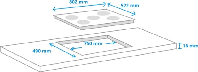 Detalle 2 de Neff T68FTV4L0 Einbau Induktionskochfeld