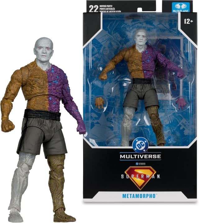 Detalle 2 de McFarlane DC Multiverse Actionfigur Metamorpho (2025) – 17 cm, beweglich mit Zubehör