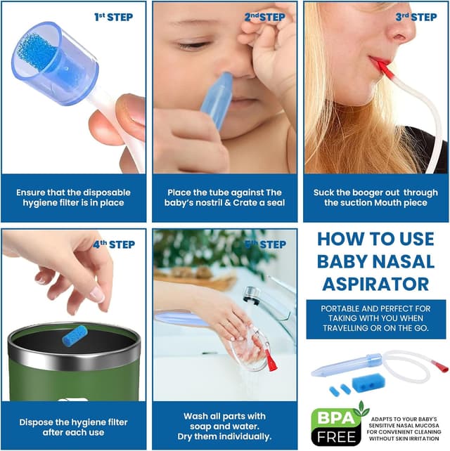 Thumbnail 2 de Baby-Nasensauger mit 24 Filtern đ¶