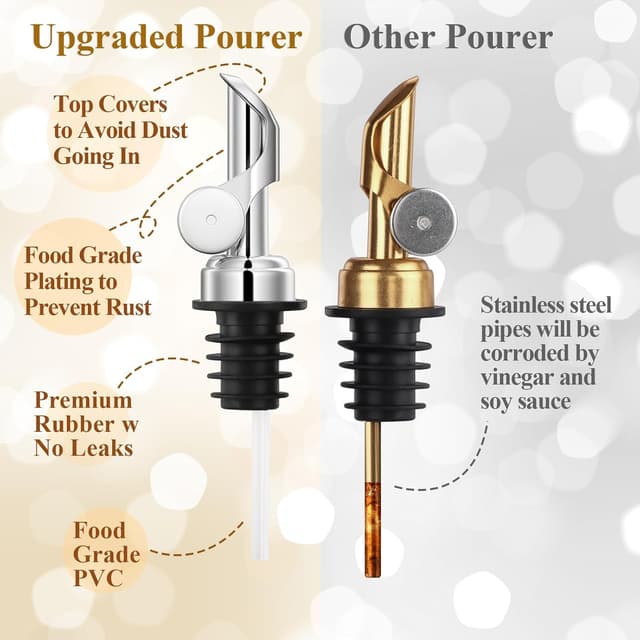 Thumbnail 4 de GIXSEGIE 300ml Olive Oil Dispenser Set 🥫