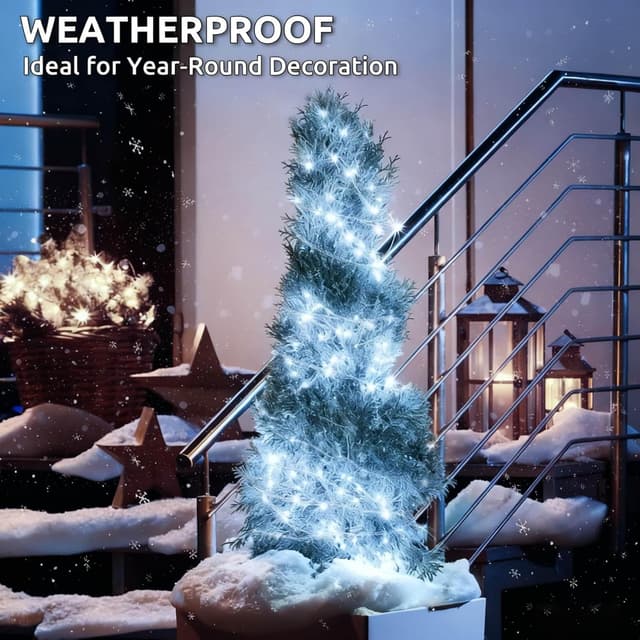 Detalle 1 de Dekofun Fascio di Luce 2 m 200 LED