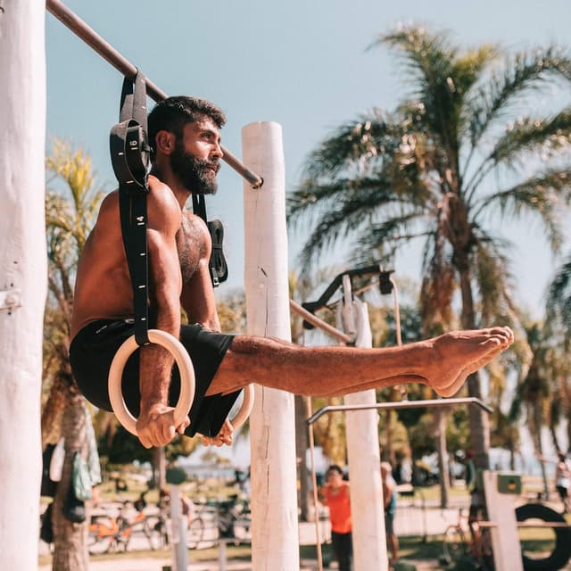 Thumbnail 2 de PULLUP & DIP Premium Turnringe Holz