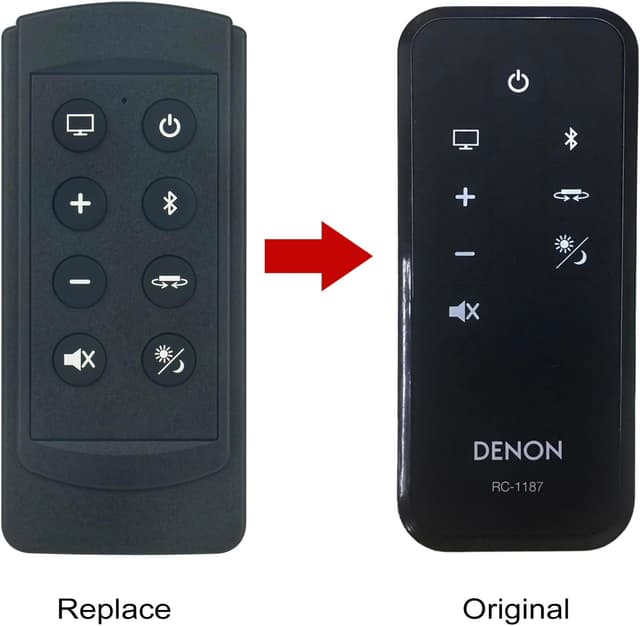 Detalle 2 de Denon RC-1187 Replacement Remote