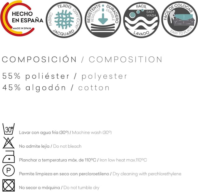 Thumbnail 5 de Eysa Valkiria Chaise Longue 290 cm