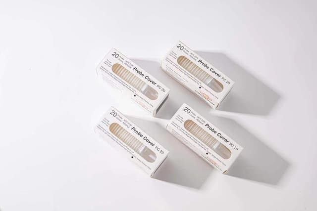 Detalle 2 de Braun Fieberthermometer Schutzkappen – 100 Einweg-Ohrthermometer-Abdeckungen als Ersatz