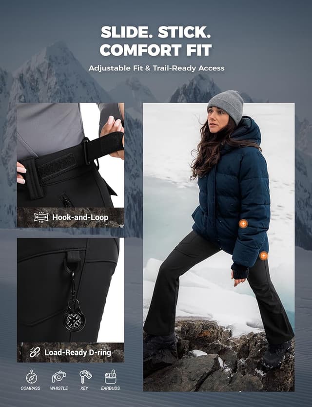 Thumbnail 4 de Moosehill Women's Snow Ski Pants 5 Pockets