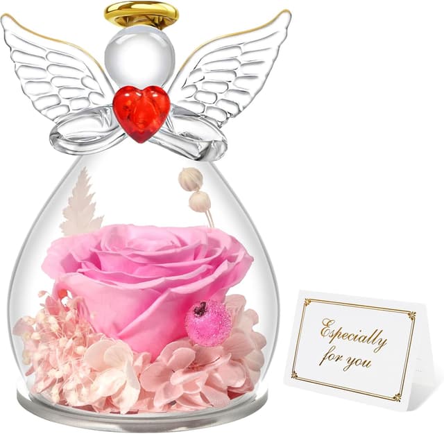 Imagen de Miofula Ewige Rose Schutzengel Geschenk en OfertitasTOP