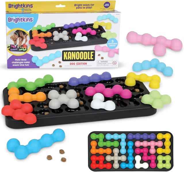 Detalle de Brightkins Kanoodle Dog Edition Large interactive treat puzzle for larger dogs