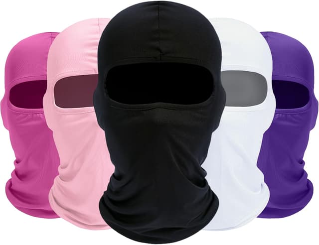 Detalle de ROXUN Balaclava Ski Mask 5-Pack 🧣