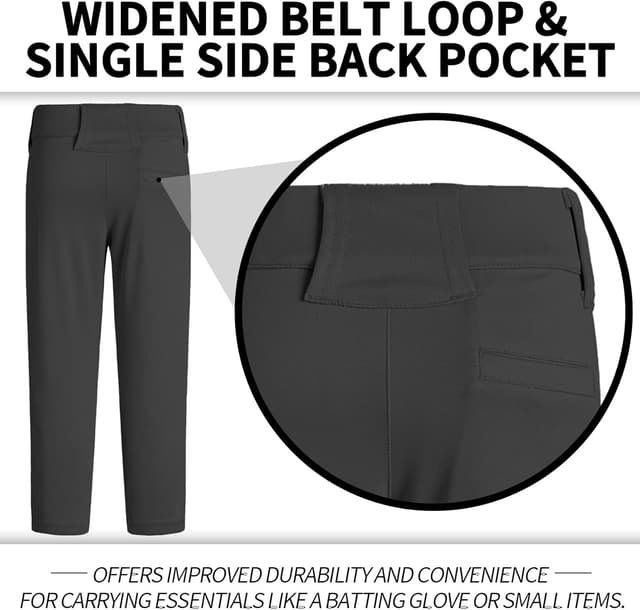 Detalle de Youth baseball pants for kids, 2T-17 years