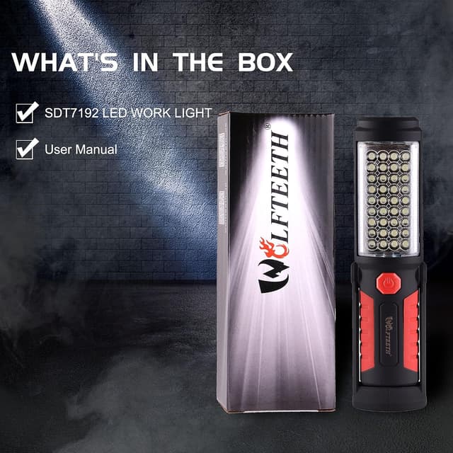 Thumbnail 5 de Wolfteeth 36+5 Magnetic Work Light 7192