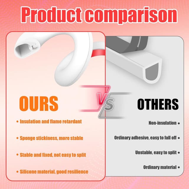 Detalle 2 de Canalina passacavi adesiva Ledebouk 4 metri