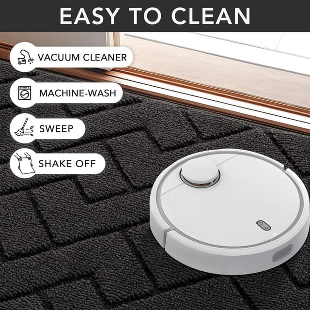 Thumbnail 5 de Biscpro Fußmatte Dunkelgrau 50x80 cm