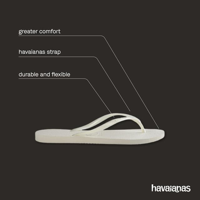 Detalle 2 de Havaianas Slim women’s flip-flops with textured sole grip