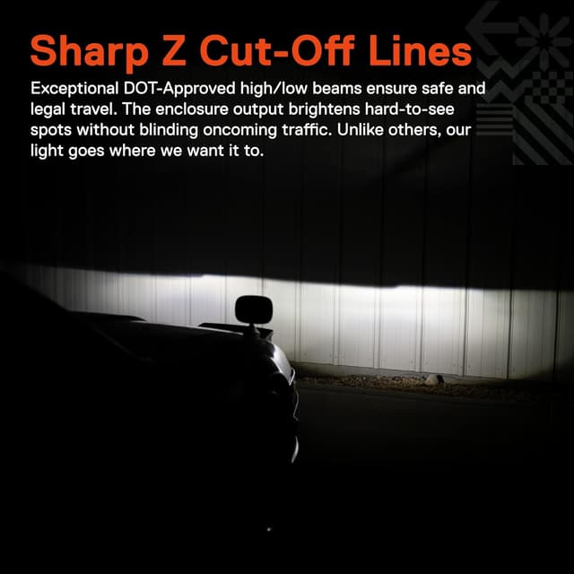 Detalle de TRUE MODS H6054 7x6 Inch LED Headlight for Jeep