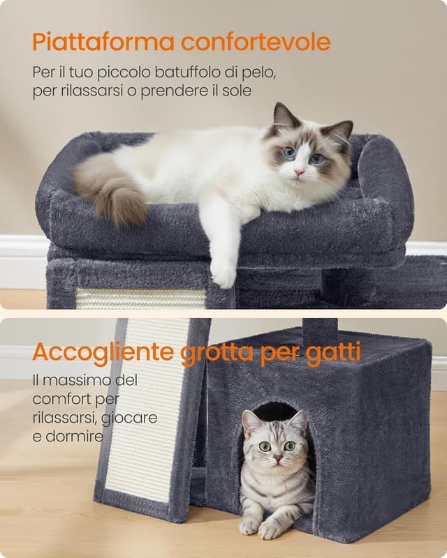 Thumbnail 3 de Feandrea PCT010GS01 albero per gatti 44,6 cm