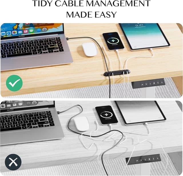 Detalle 2 de FLEXISPOT scrivania motorizzata 110 cm