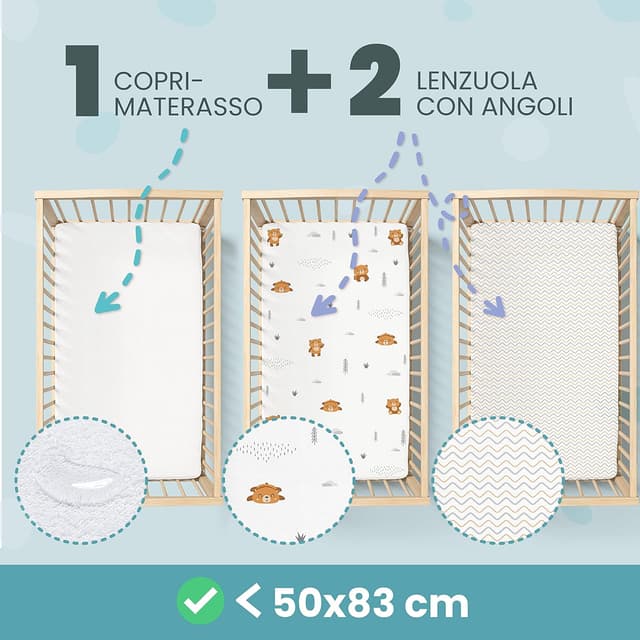 Detalle 2 de Sweety Fox Lenzuola Next To Me 50x83