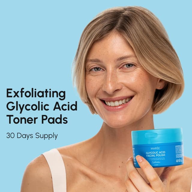 Thumbnail 2 de MAREE Glycolic Acid Toner Pads, 50 Count ⚙