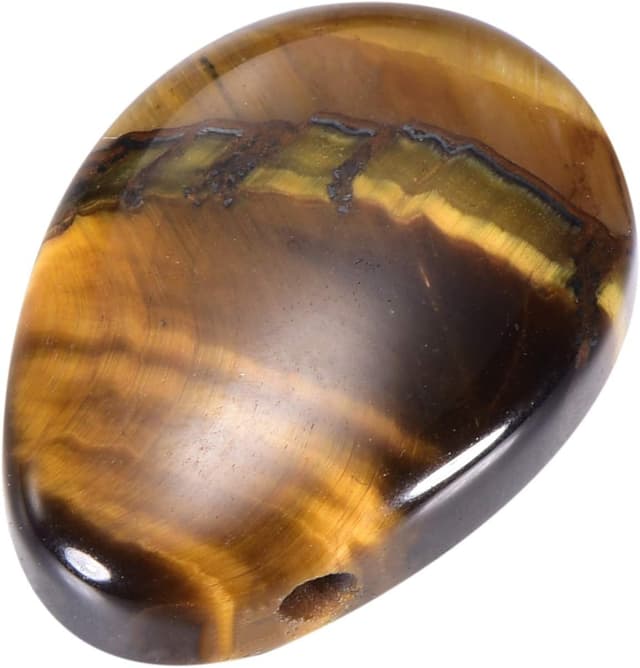 Detalle 2 de Morella Femme collier 80 cm avec pendentif goutte en pierre précieuse et petit sac