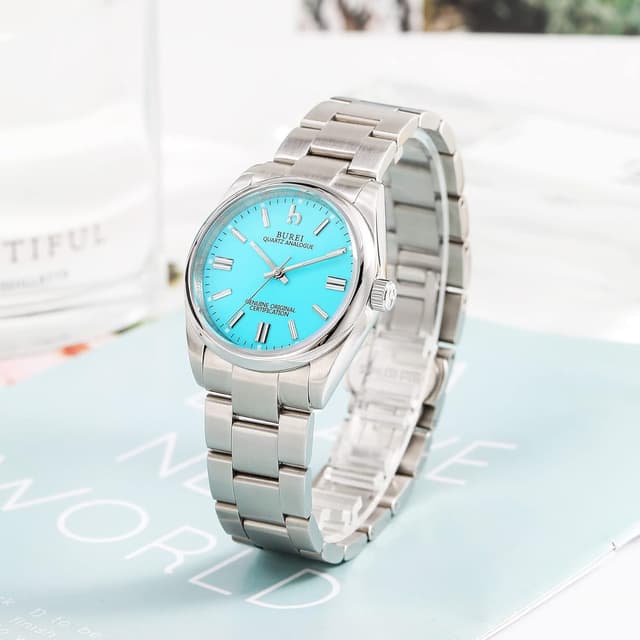 Thumbnail 4 de BUREI Classic 36 mm orologio al quarzo