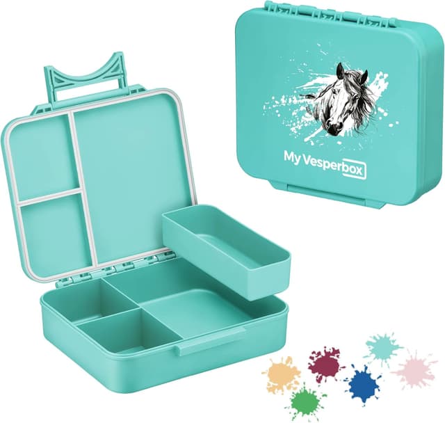 Detalle de My Vesperbox Kinder-Brotdose mit Fächern Liv