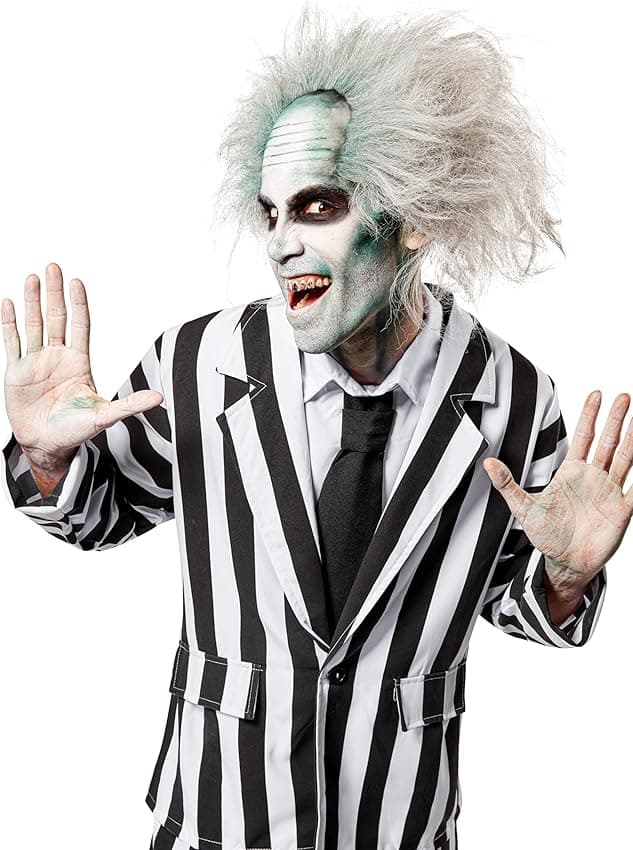 Thumbnail 4 de Rubies Peluca Beetlejuice para adultos — talla única