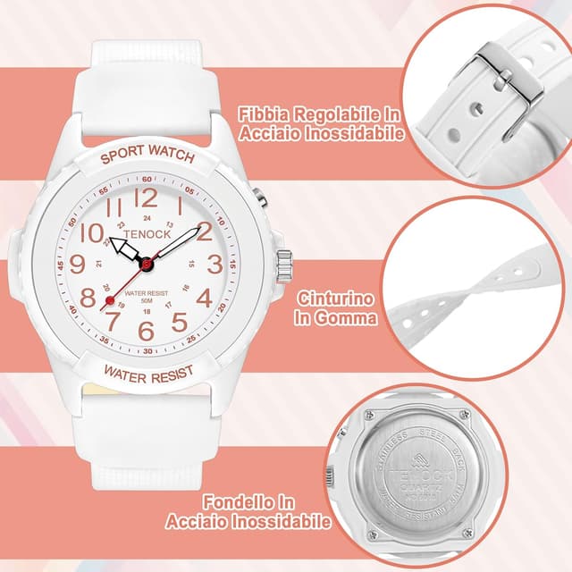 Thumbnail 6 de TENOCK Orologio Sportivo Donna 50 M