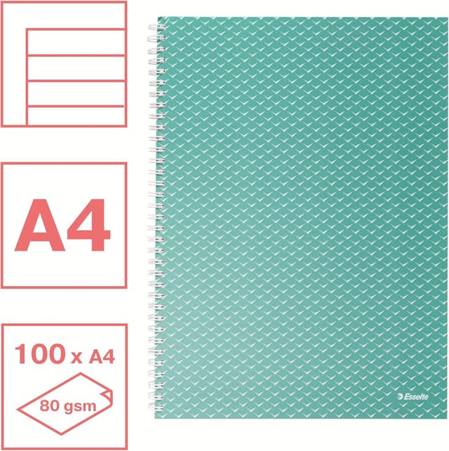 Detalle 2 de Esselte A4 Notebook Ruled