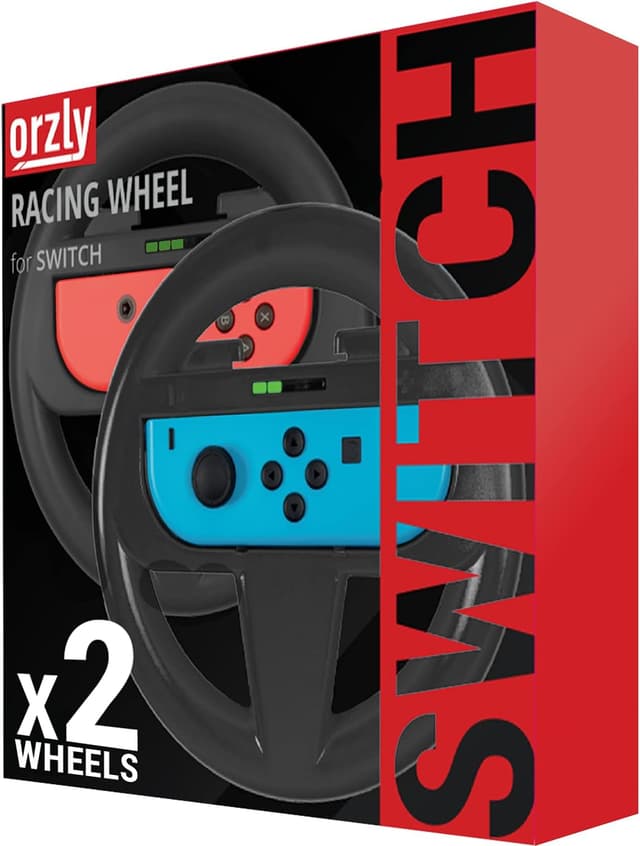 Detalle 2 de Orzly Steering Wheels Twin Pack for Switch