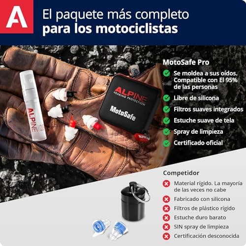 Thumbnail 4 de Alpine MotoSafe Pro tapones para motociclismo