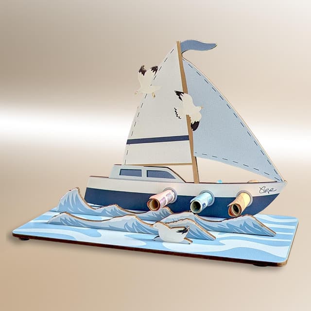 Thumbnail 1 de XL Geldgeschenk 3D Karte Part 2