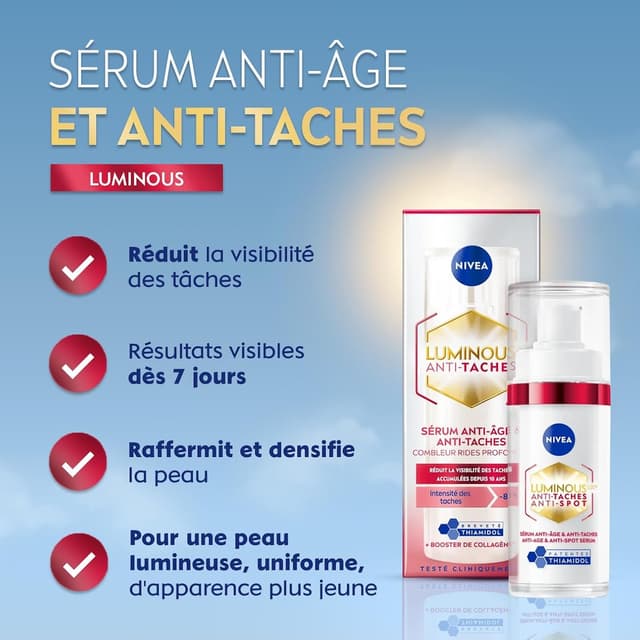 Thumbnail 1 de NIVEA Luminous 630 sérum visage 30 ml