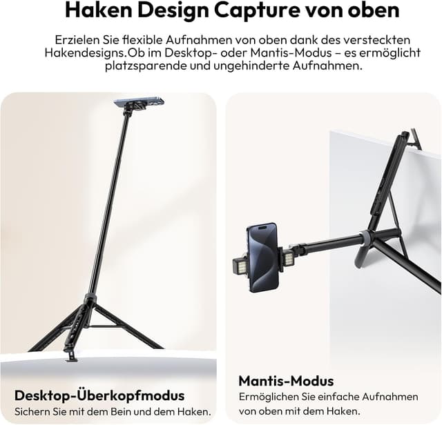 Detalle 2 de ULANZI Trepied Smartphone 145cm