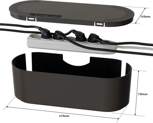 Thumbnail 1 de D-Line EU/CTULGEB/SW Caja organizadora de cables Grande