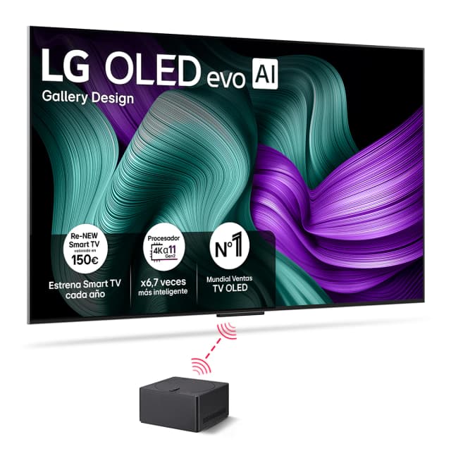 Detalle de LG OLED65M59LA TV OLED evo 164 cm 4K Smart TV